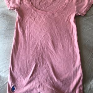 Orange and blue Polo shirt